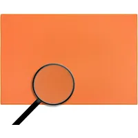 alles-meine.de GmbH Schreibtischunterlage - Größe & Modell & Farbwahl - 53 cm * 40 cm - Unterlage - Leder Effekt - orange - abwischbar - rutschfest - Schreibunterlage - Tischunt..
