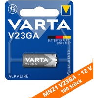 100 x Varta V23GA 12V Batterie Knopfzelle MN21 P23GA A23 23A LR23 LRV08 4223