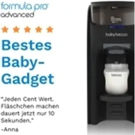 Baby Brezza babybrezza Flaschenzubereiter Formula Pro Advanced Schwarz, Schwarz