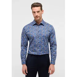 Langarmhemd »MODERN FIT«, NON IRON (bügelfrei), Gr. 39 - Normalgrößen, dunkelblau, , 48105512-39 Normalgrößen