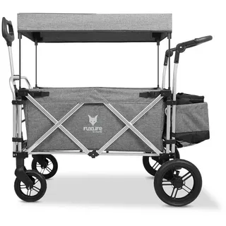 FUXTEC Fuxlife Luxus Bollerwagen FC-CTL900 Premium Grau