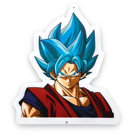 TEKNOFUN – Offizielle Lizenz Dragon Ball Super – Neon-LED-Wandbild Goku – Lichtdekoration – USB-Kabel (im Lieferumfang enthalten) – Lieferung mit 2 Stützen – Ab 14 Jahren – 811414