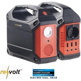 revolt Powerstation mit 60-W-Modul, 155 Wh, 230 V, 12 V, USB, 180 Watt