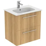 Ideal Standard i.life A Waschtisch mit Unterschrank, 2 Auszüge, K8741NX,