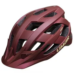 Limar Helm Alben matt dark red Gr. M 53-57 cm