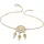 FIRETTI Armband "Schmuck Geschenk Silber 925 Armschmuck Armkette Traumfänger", gold (gelbgoldfarben, kristallweiß, kristallweiß), Armbänder, Damen, 18cm, Silber 925 (Sterlingsilber), Armband, mit Zirkonia (synth.)