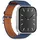 SBS Puro Florence Lederarmband für Apple Watch 38 - 49mm, Dunkelblau