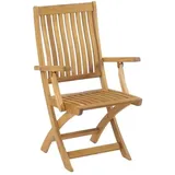 Zebra Technologies Bali Klappsessel 59,5 x 62 x 97 cm teak