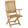 Zebra Technologies Bali Klappsessel 59,5 x 62 x 97 cm teak