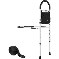 Vevor Aufstehhilfe Bett mit Haltegriffen & PU-Handlauf höhenverstellbarer Gehstock 732–992mm