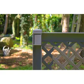 KHW Rankgitter 100 x 6 x 140 cm Anthrazit