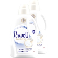 Perwoll Renew Weiß (2x24 Waschladungen), Waschmittel für weiße Wäsche, Feinwaschmittel stärkt die Fasern und verbessert die Farbintensität