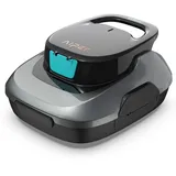 AIPER Scuba SE Poolroboter, Kabelloser Poolsauger Akku, 90 Minuten Reinigungszeit, Automatische Reinigung mit Selbsteinparkfunktion, Leichter Poolreiniger Ideal für Pools mit Flachem Boden