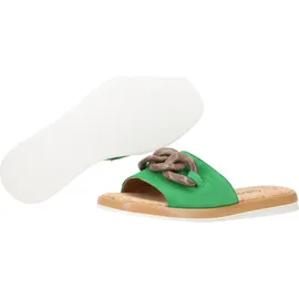 Gabor Pantolette grün 37 EU