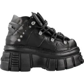 New Rock M.106-s29, Brogues, Schwarz (Negro 001), 37 EU