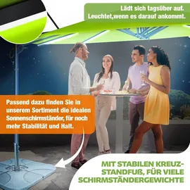 Kesser Doppelsonnenschirm 460 x 270 cm Grün