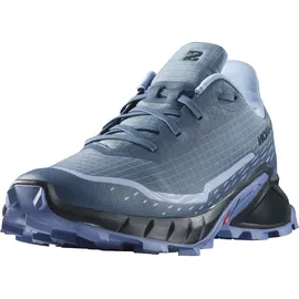 Salomon Alphacross 5 Damen Trailrunningschuhe, Starker Grip, Anhaltender Komfort, Vielseitige Performance, Bering Sea, 38 2/3