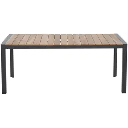 Siena Garden Gartentisch ca.180x90x74cm Teakholz/Metall