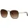 Marc O'Polo Sonnenbrille MARC O'POLO "Modell 508000", Damen, gold, grün, leicht glänzend, metallic, Sonnenbrillen Sonnenbrille, Form Butterfly, Logoschriftzug auf Bügel, Kombifassung