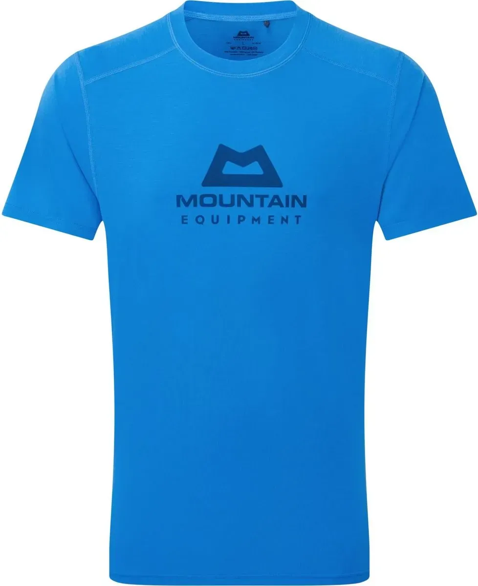 Mountain Equipment Headpoint Emblem Mens Tee atlantic blue (Me-01965) XL