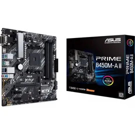 Asus B450M-A II Mainboard Sockel AM4