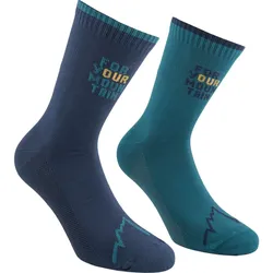La Sportiva For Your Mountain Socks jungle/night sky (E21B46) L
