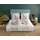 Muller Textil Videl Blumen Beige 135 x 200 cm + 2 x 80 x 80 cm