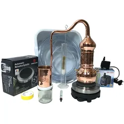 `CopperGarden®` 0,5 Liter Kolonnenbrennerei ESSENCE  Sorgenfrei Paket mit allem Zubehör