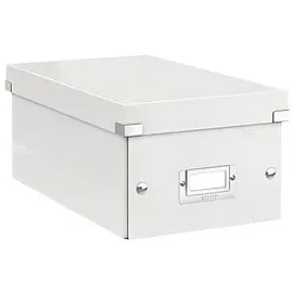 Leitz DVD Aufbewahrungsbox 19 x 13,5 x 32 cm weiß