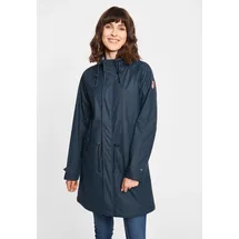DERBE Damen Regenmantel Friese Traveby Fisher Dunkelblau 42