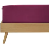 SCHIESSER Spannbettlaken Jessi Baumwolle 150 x 200 - 160 x 200 cm beere