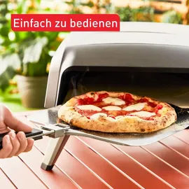 Tefal Pizza Pronto Pizzagrill grau