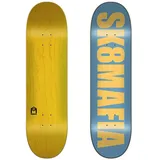 Jart Og Logo Matte Blue 8.25"x32" Sk8mafia Deck Skateboard, Mehrfarbig (Mehrfarbig), Einheitsgröße