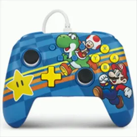 PowerA Mushroom Freunde Controller Blau Nintendo Switch