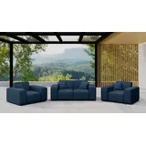 kaiser möbel MALIBU Loungeset blau