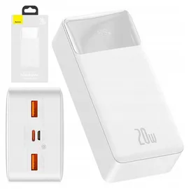 Baseus Bipow Powerbank 30000mAh 20W Weiß