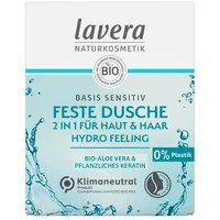 Lavera Basis Sensitiv Feste Dusche 2in1 Hydro Feeling 50 g