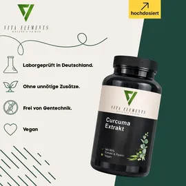 vita elements nature's power Vita Elements Curcuma Extrakt Kapseln 90 St.