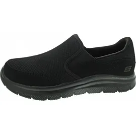 SKECHERS Flex Advantage Sr Mcallen Küchenschuhe, Black Mesh Water Stain Repellent Spray, 45 EU