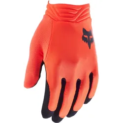 FOX Airline Jugend Motocross Handschuhe, schwarz-orange, Größe M