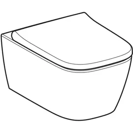 Geberit iCon Wand-Tiefspül-WC mit WC-Sitz Weiß KeraTect