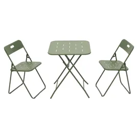 stilvora Bistro Set 3-tlg. Grün