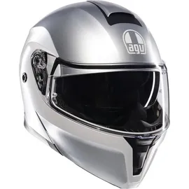 AGV Streetmodular Levico Klapphelm - Matt Silber/Hellgrau - L