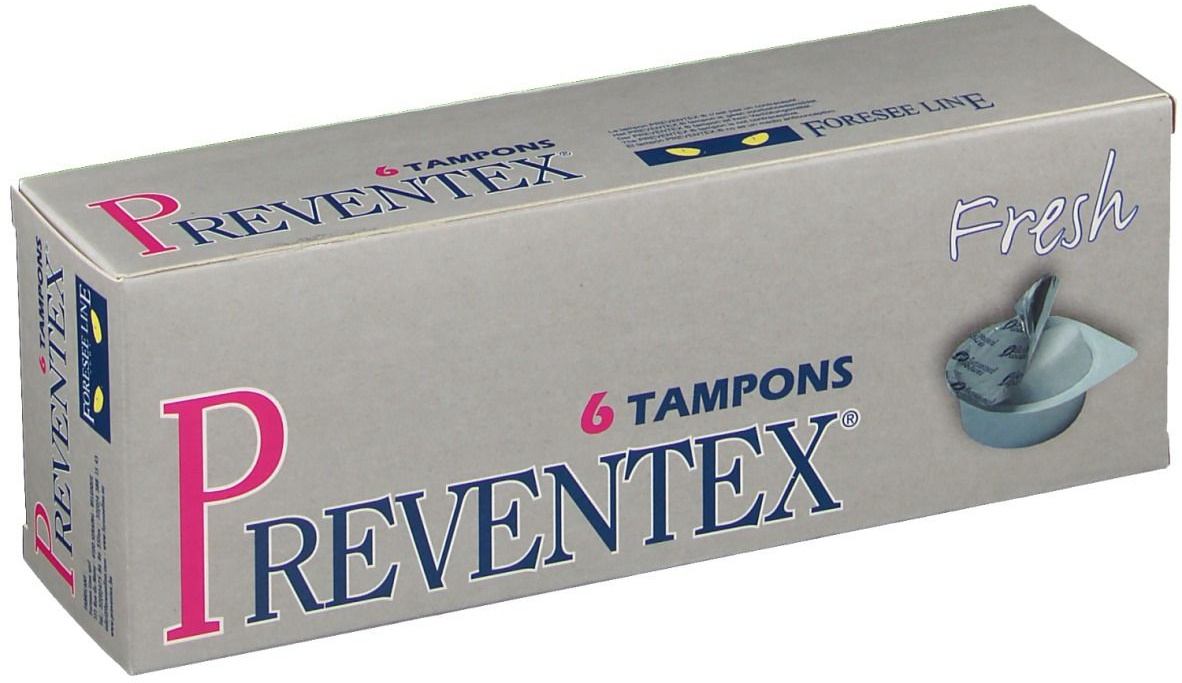Preventex Tampons Fresh 6 pc(s) tampon(s)