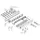 Hansgrohe RainSelect UP-THM, m i. Brauseha., 4 Verbraucher