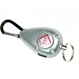 KH-Security Taschenalarm Silber mit LED 100190