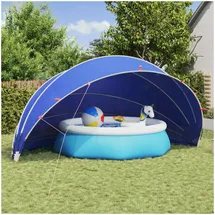 vidaXL Pool-Dome 592 x 590 x 275 cm Grün
