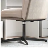 vidaXL Bürostuhl Gaszylinder Schwarz 307-447 mm Eisen