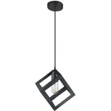 V-Tac Käfig Design 1-flg. 23 cm eckig schwarz