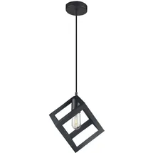 V-Tac Käfig Design 1-flg. 23 cm eckig schwarz